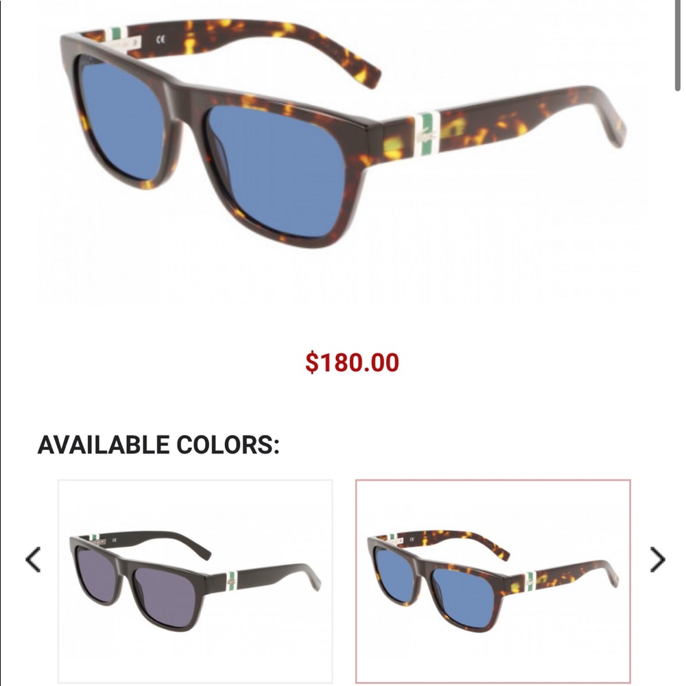Lacoste sunglasses